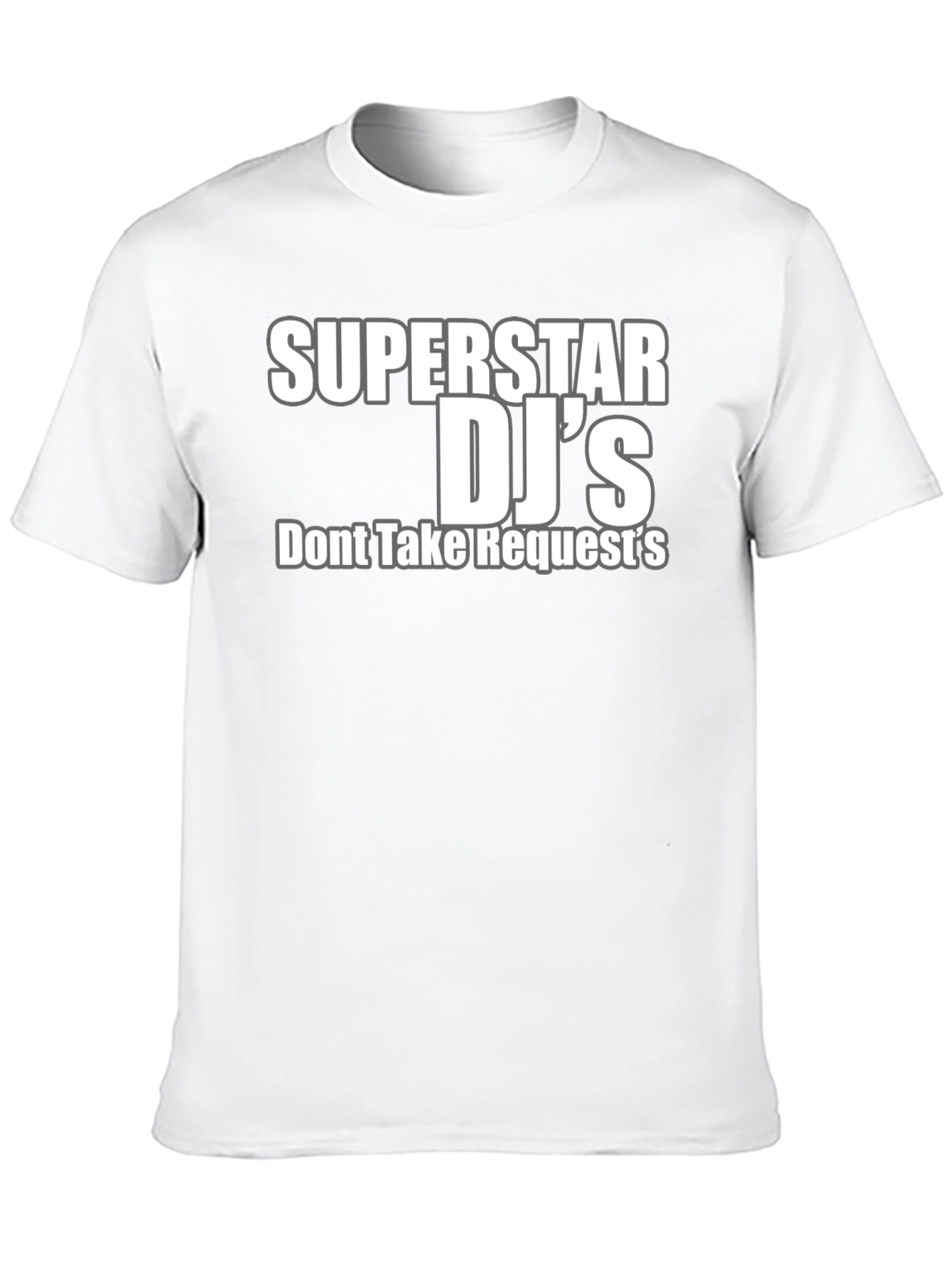 Superstar DJs Black Graphic T-Shirt