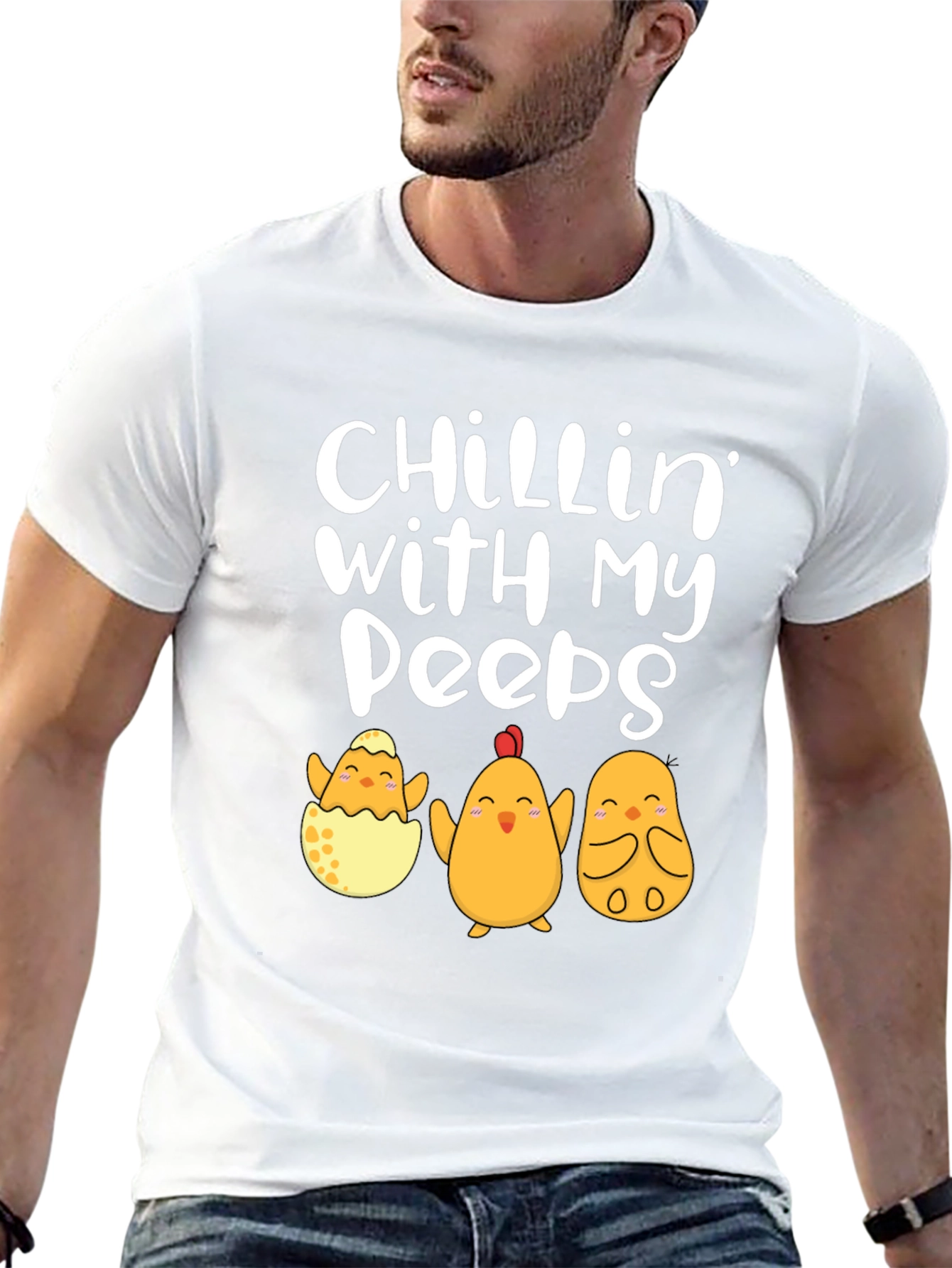Chillin with My Peeps Easter T-Shirt
