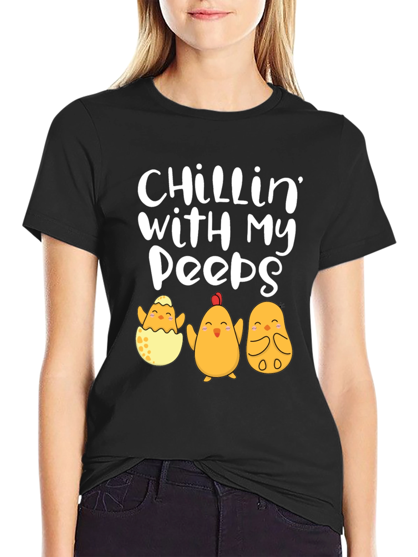 Chillin with My Peeps Easter T-Shirt