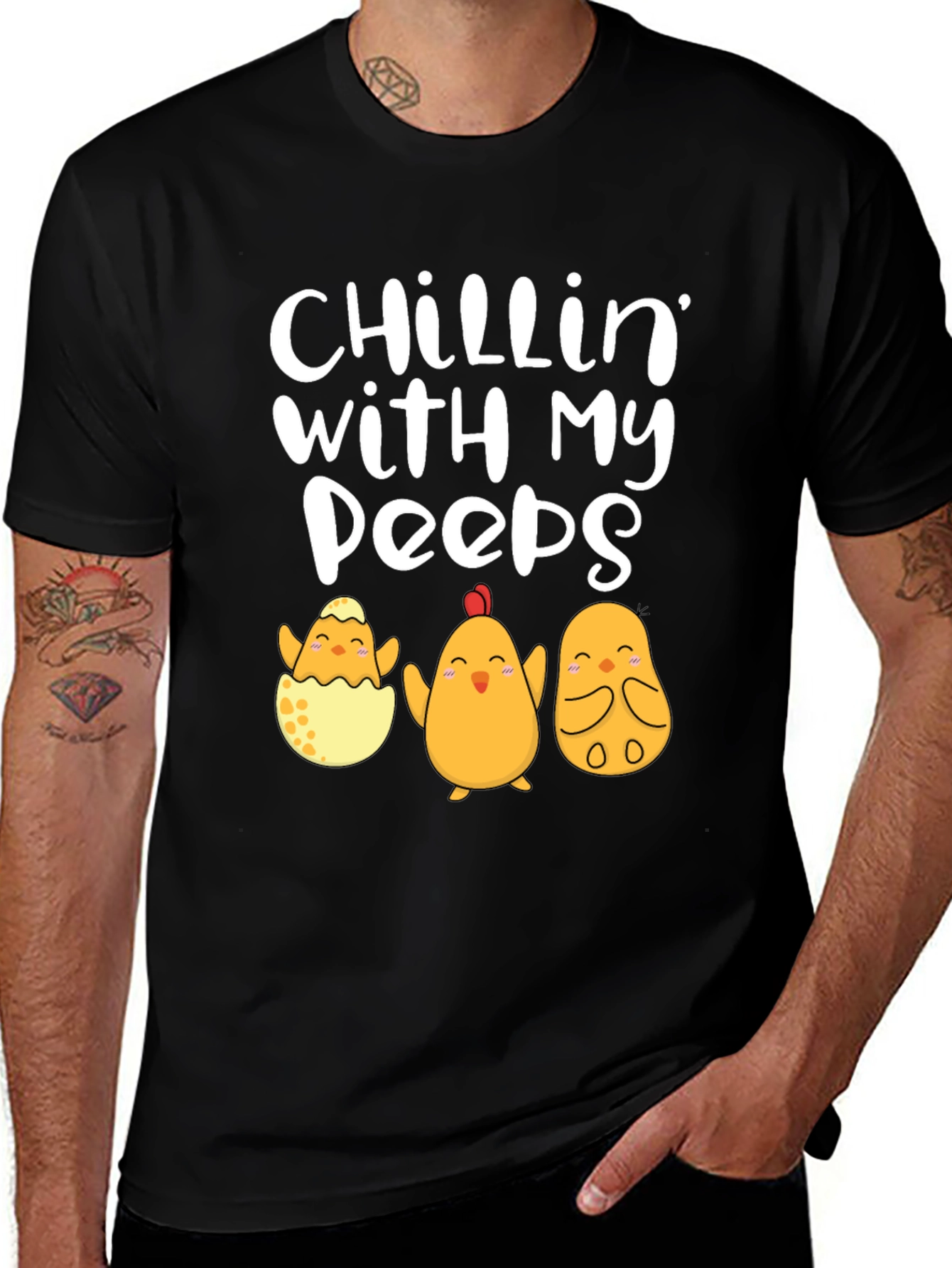 Chillin with My Peeps Easter T-Shirt