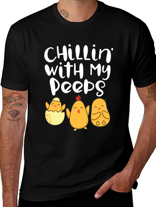 Chillin with My Peeps Easter T-Shirt