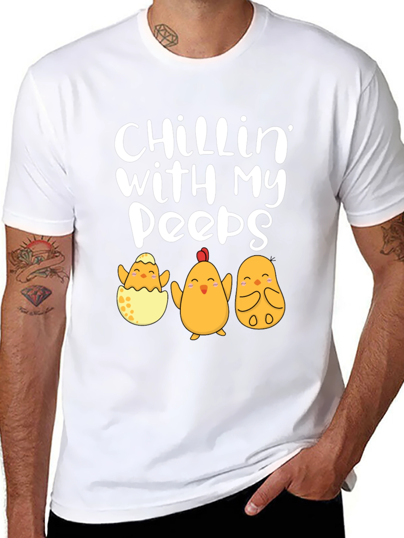 Chillin with My Peeps Easter T-Shirt