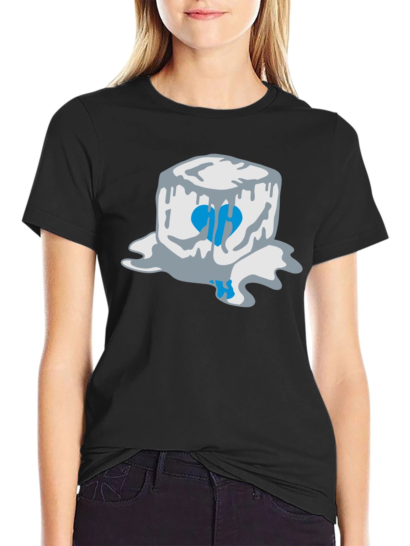 Cool Ice Cube Graphic Tee - Black