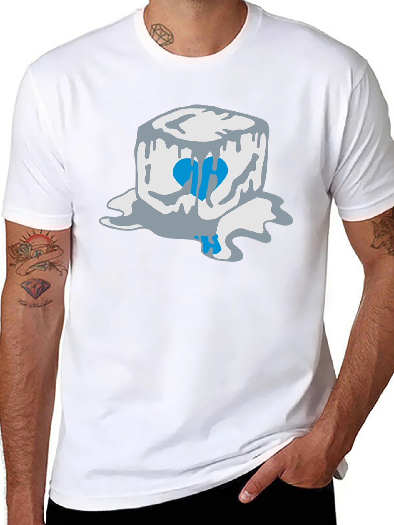 Cool Ice Cube Graphic Tee - Black