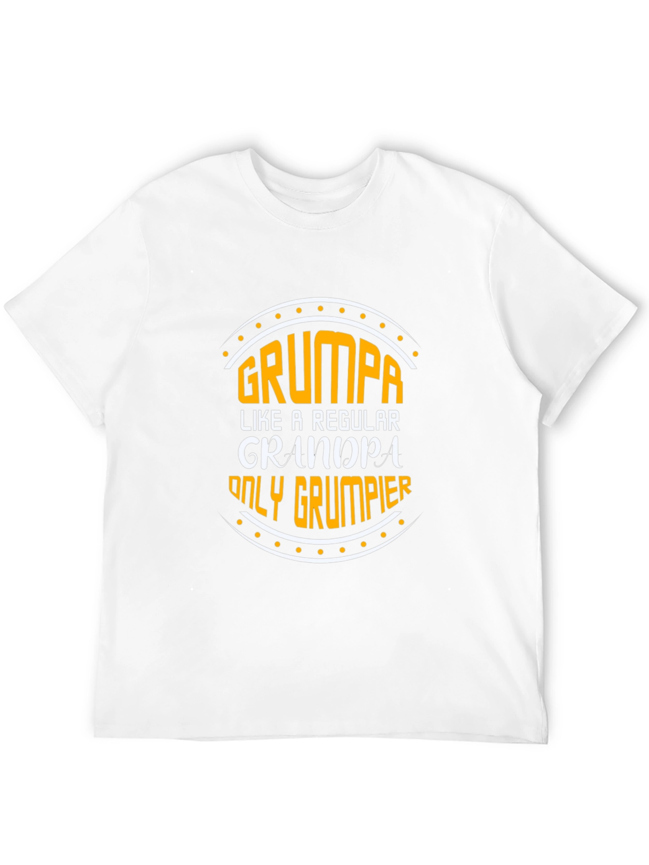 Grumpa Graphic T-Shirt - Grandpa With Attitude!