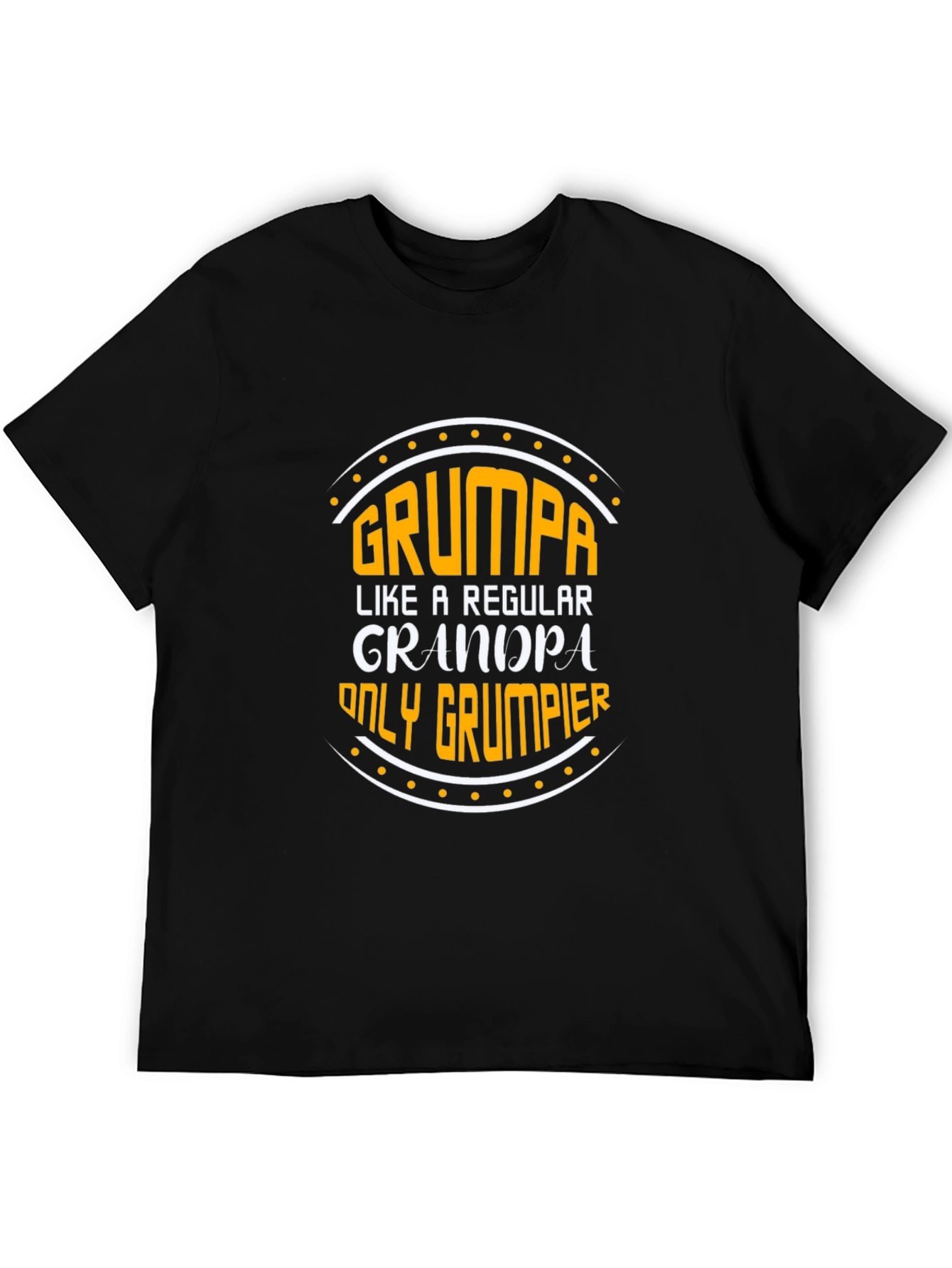 Grumpa Graphic T-Shirt - Grandpa With Attitude!