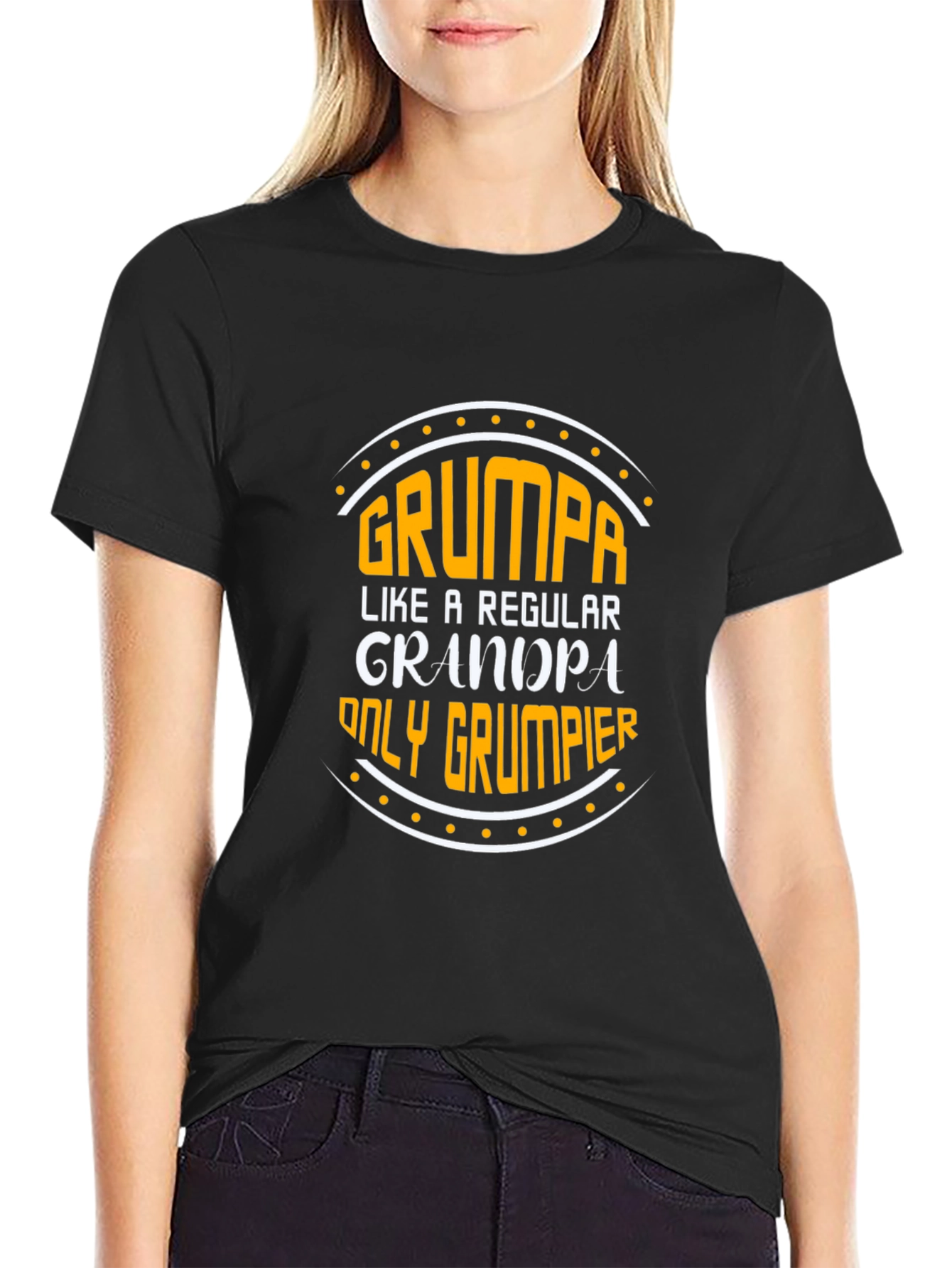 Grumpa Graphic T-Shirt - Grandpa With Attitude!