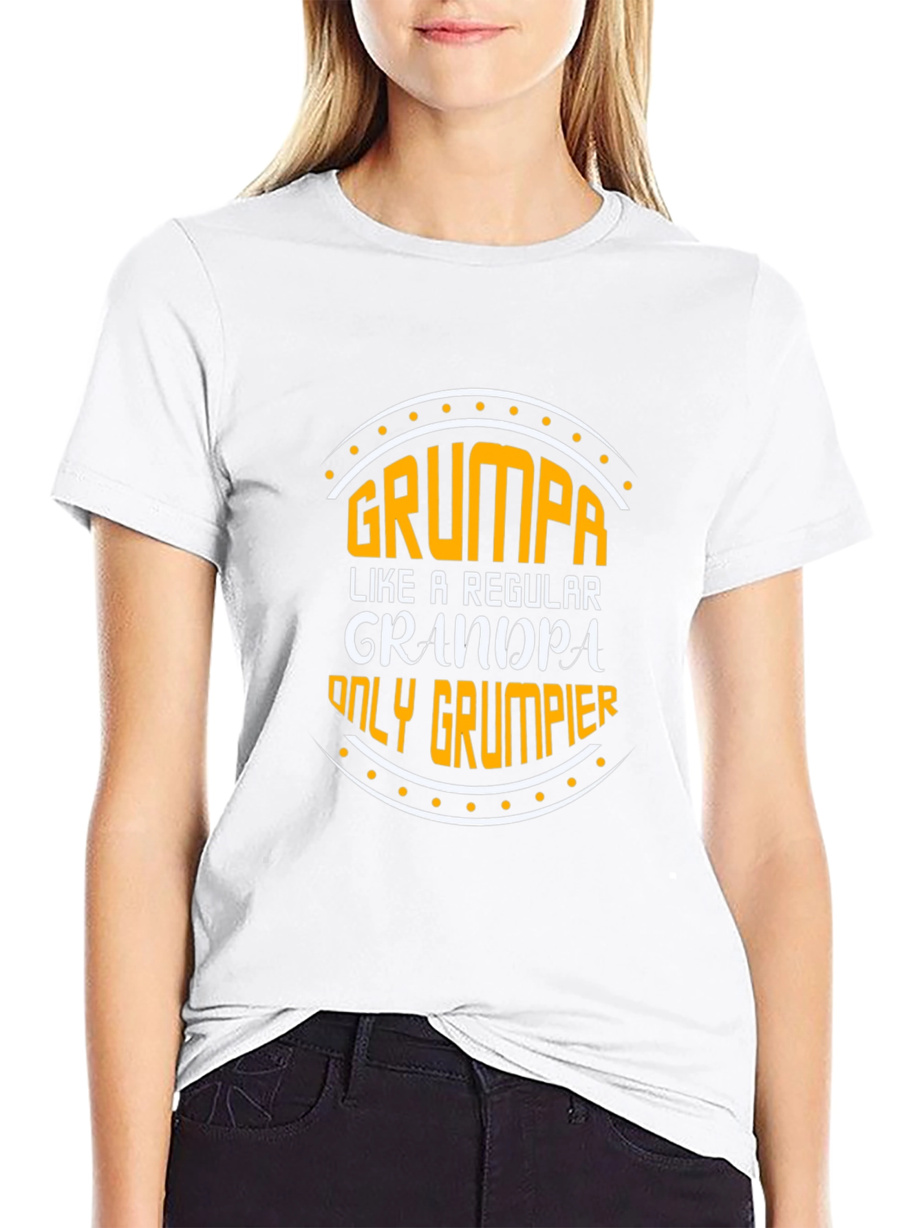 Grumpa Graphic T-Shirt - Grandpa With Attitude!