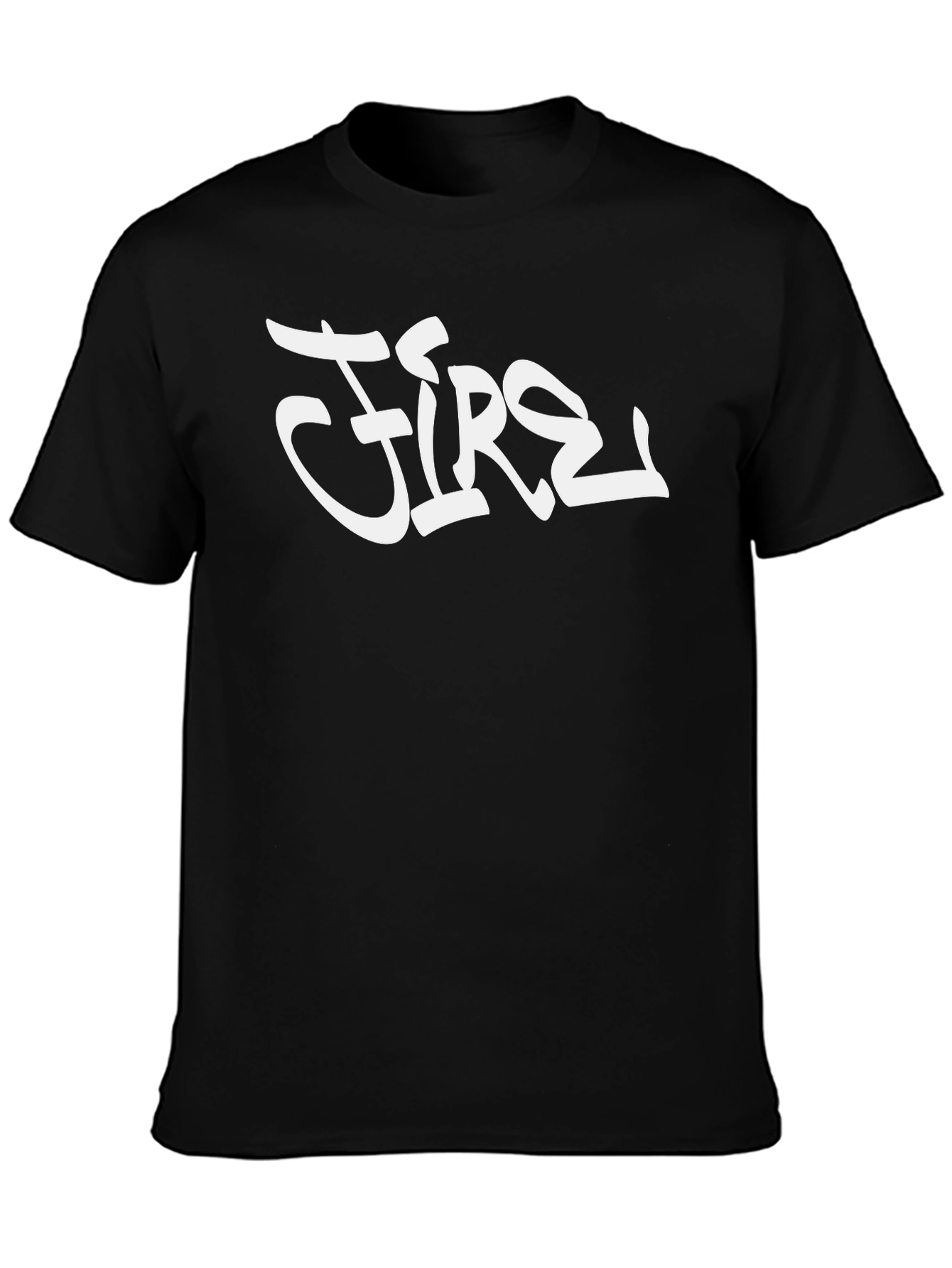 Fire Graphic Black T-Shirt