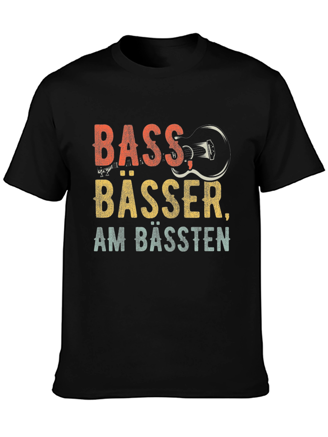 Bass Guitar T-Shirt - Musician Graphic Tee