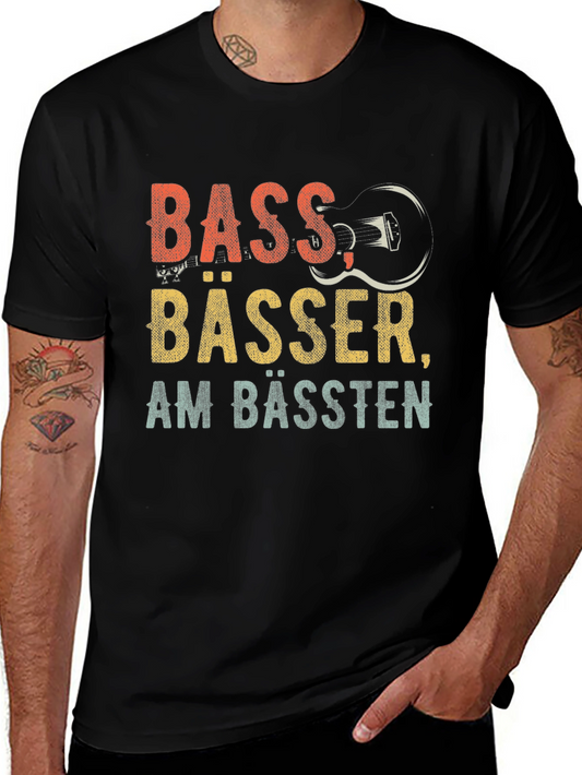 Bass Guitar T-Shirt - Musician Graphic Tee