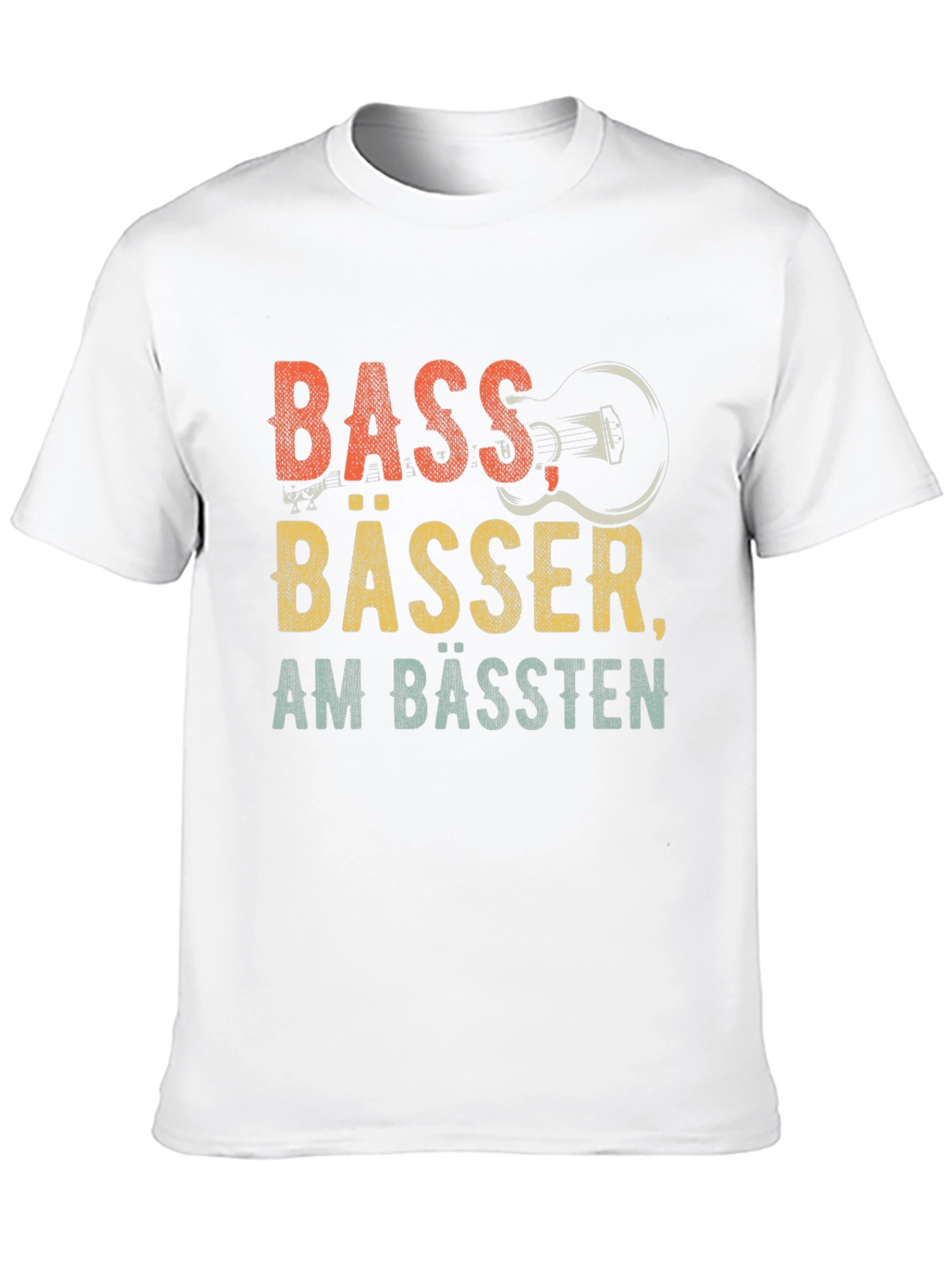 Bass Guitar T-Shirt - Musician Graphic Tee