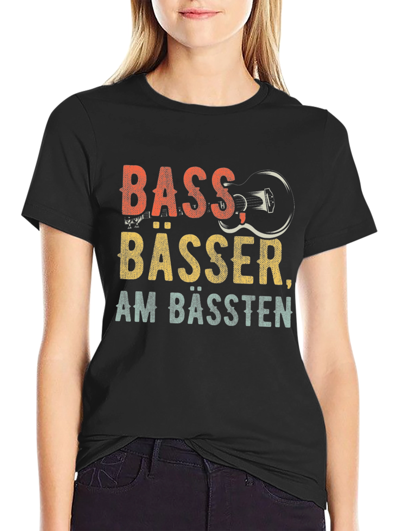 Bass Guitar T-Shirt - Musician Graphic Tee