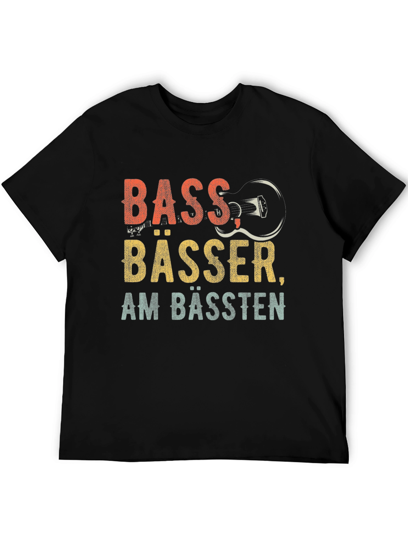 Bass Guitar T-Shirt - Musician Graphic Tee