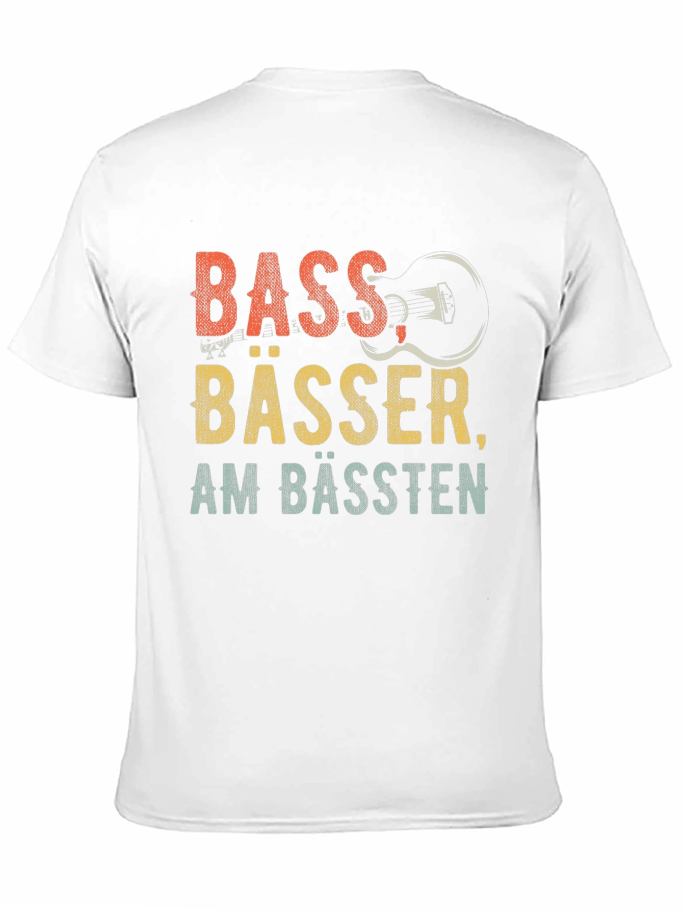 Bass Guitar T-Shirt - Musician Graphic Tee