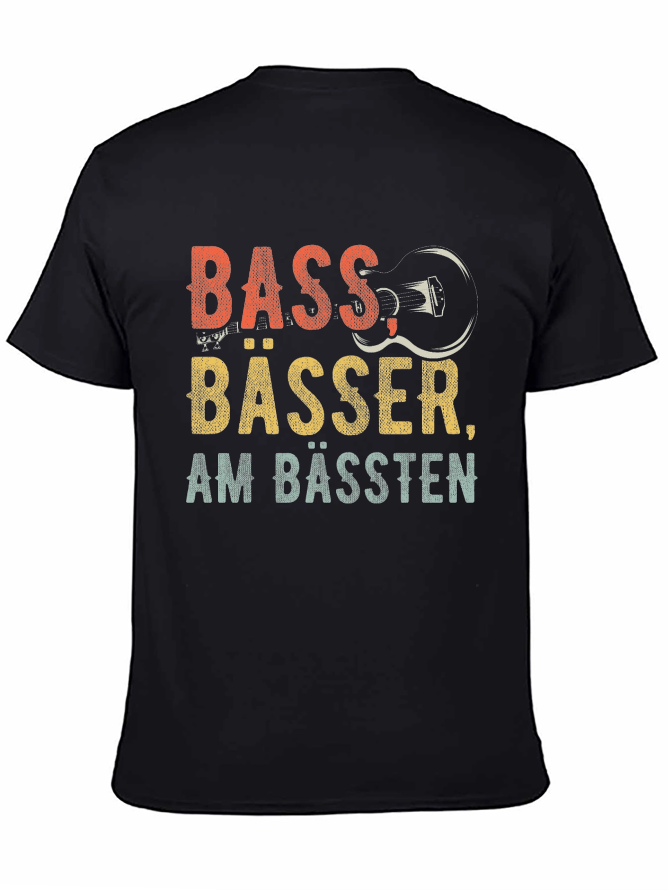 Bass Guitar T-Shirt - Musician Graphic Tee