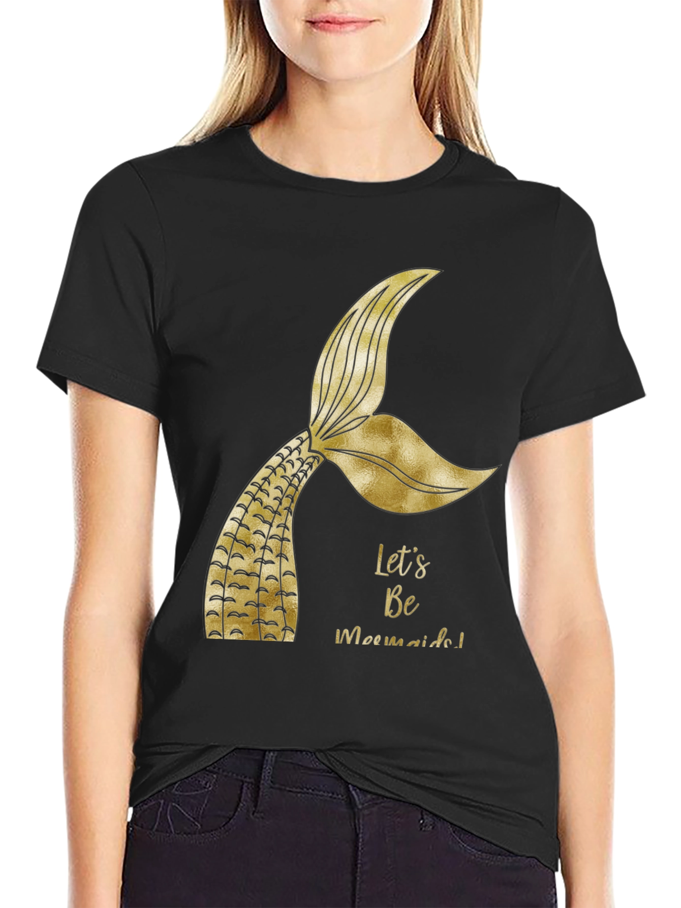 Mermaid Tail Graphic Tee - Be a Mermaid!