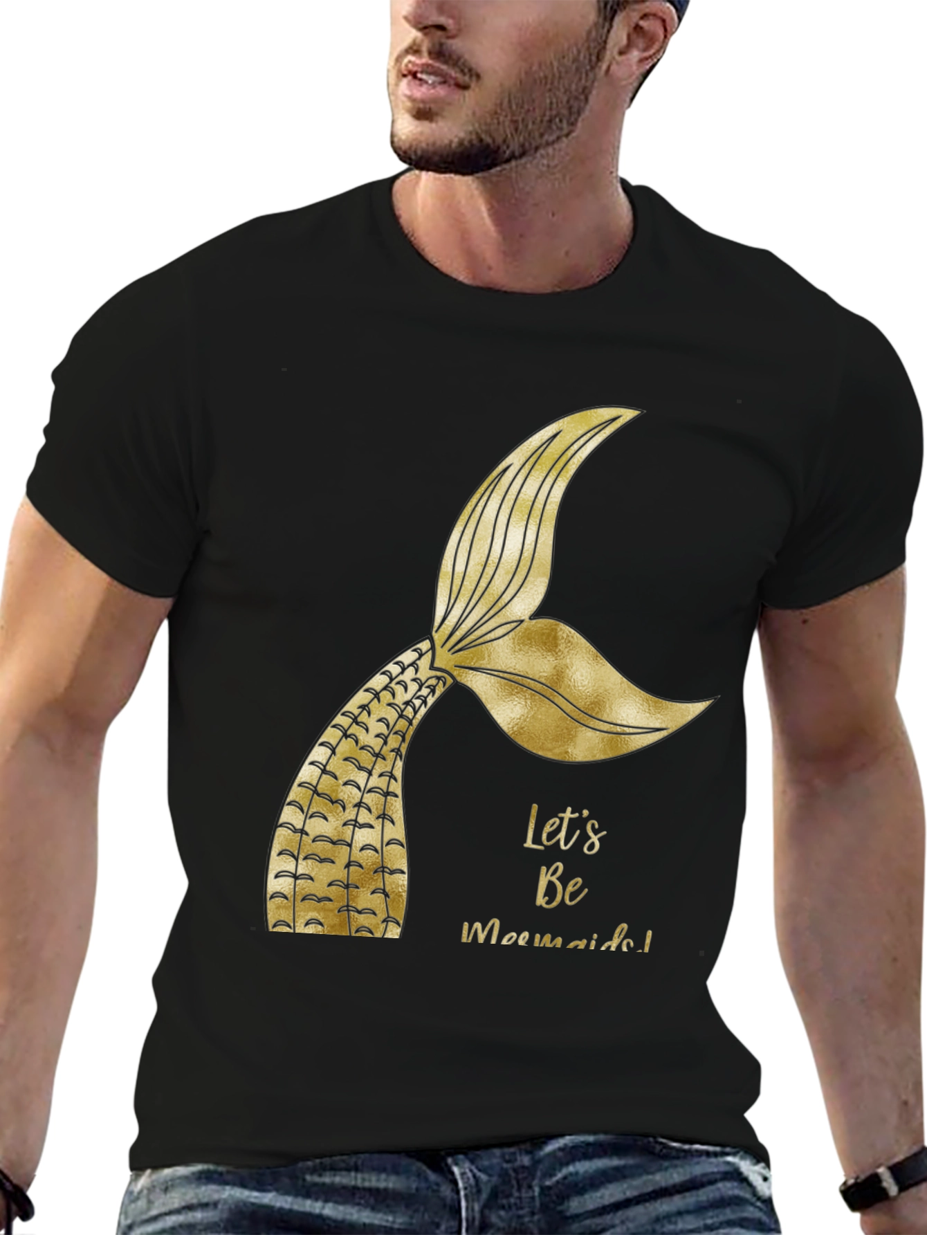 Mermaid Tail Graphic Tee - Be a Mermaid!