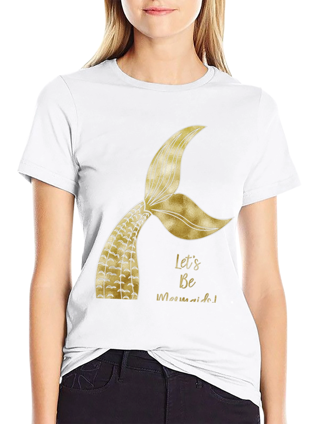 Mermaid Tail Graphic Tee - Be a Mermaid!
