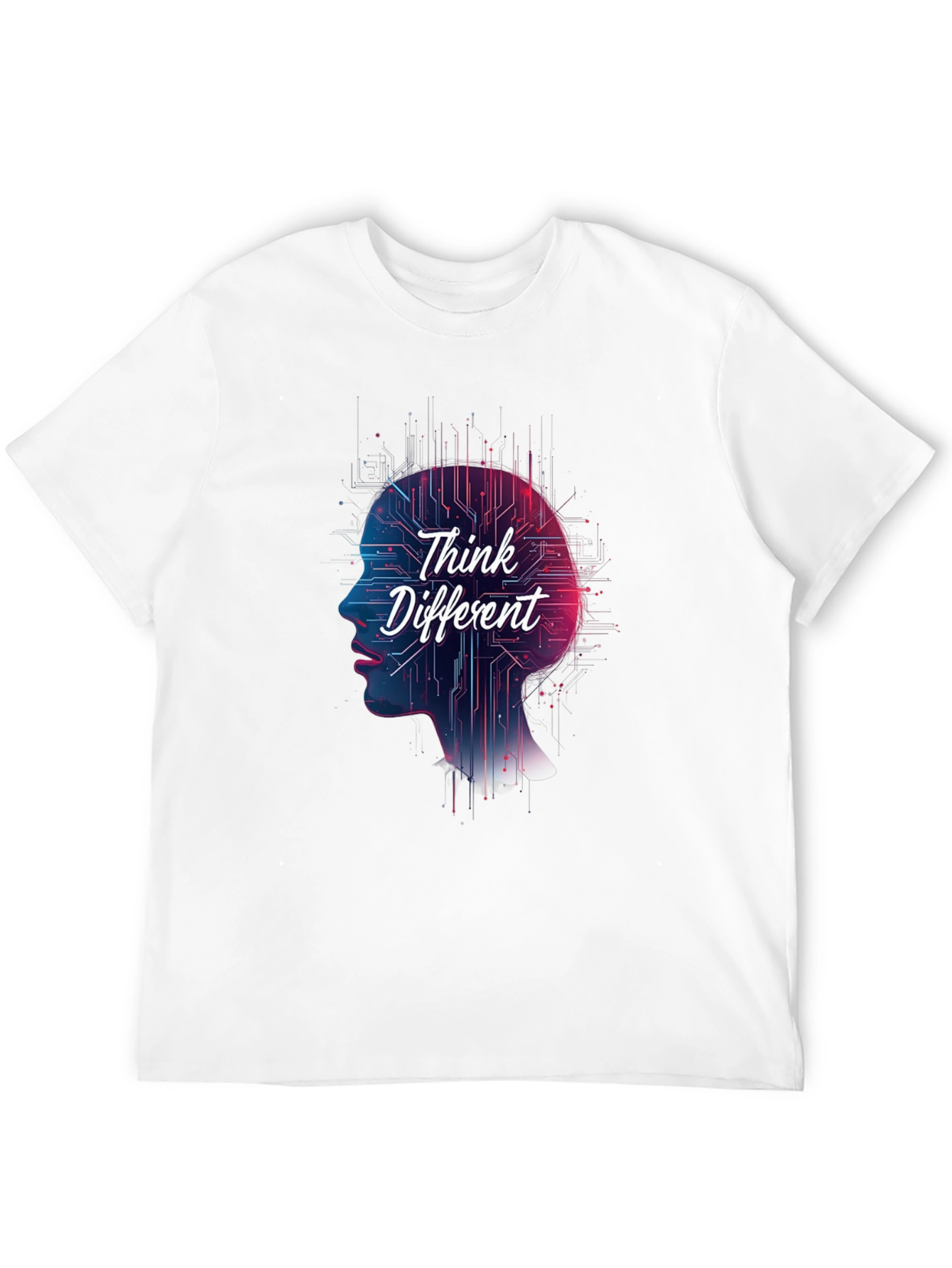 Think Different Graphic Tee - Stylish Black T-Shirt