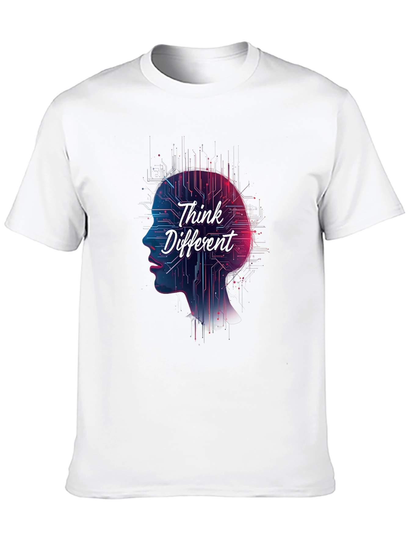 Think Different Graphic Tee - Stylish Black T-Shirt