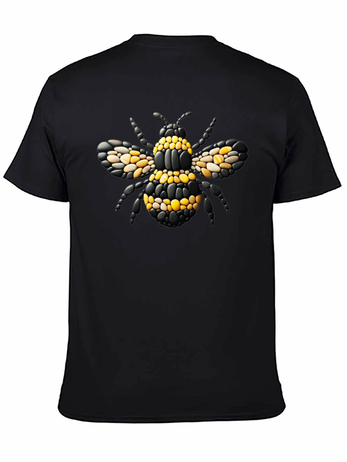 Bee Graphic Black T-Shirt