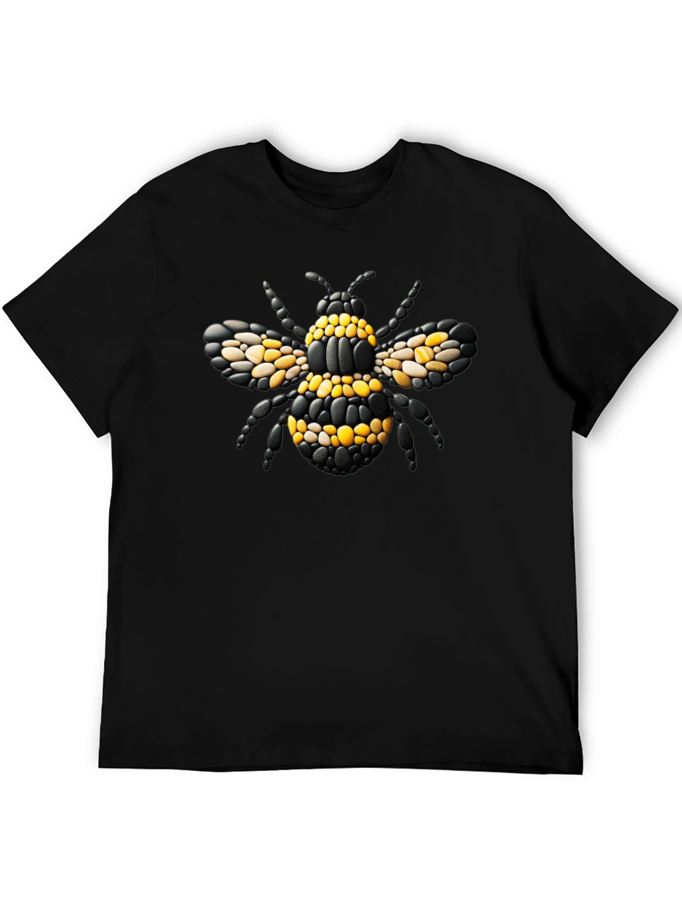 Bee Graphic Black T-Shirt