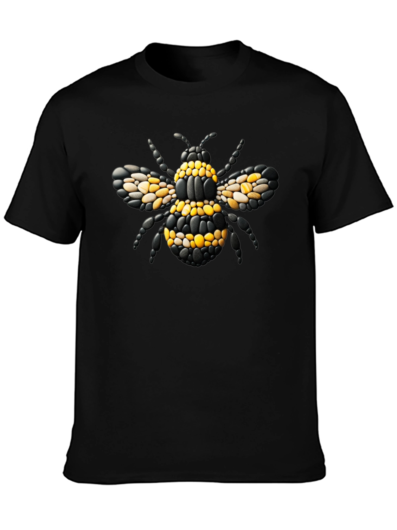 Bee Graphic Black T-Shirt