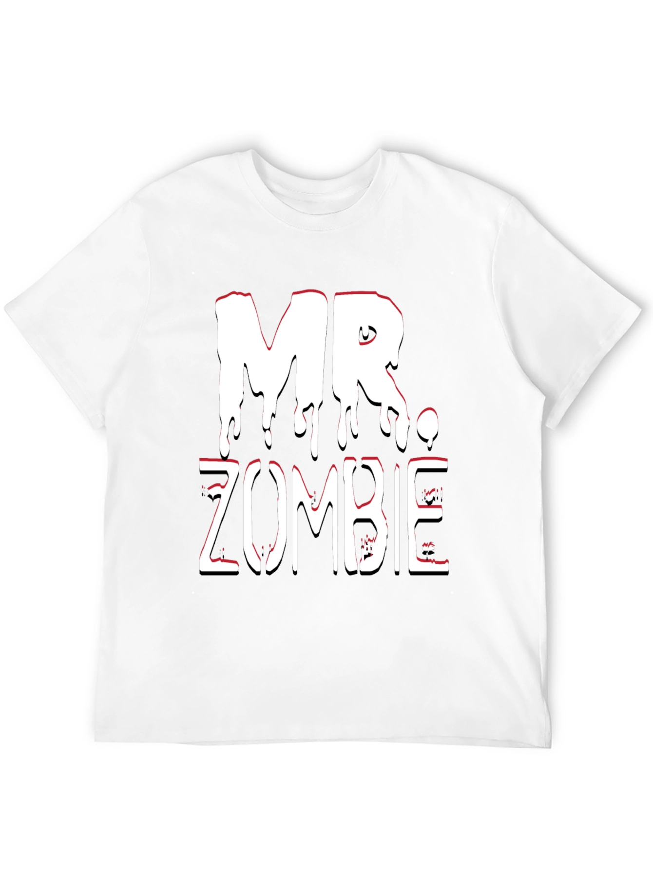 Mr. Zombie Graphic T-Shirt - Halloween Costume Tee