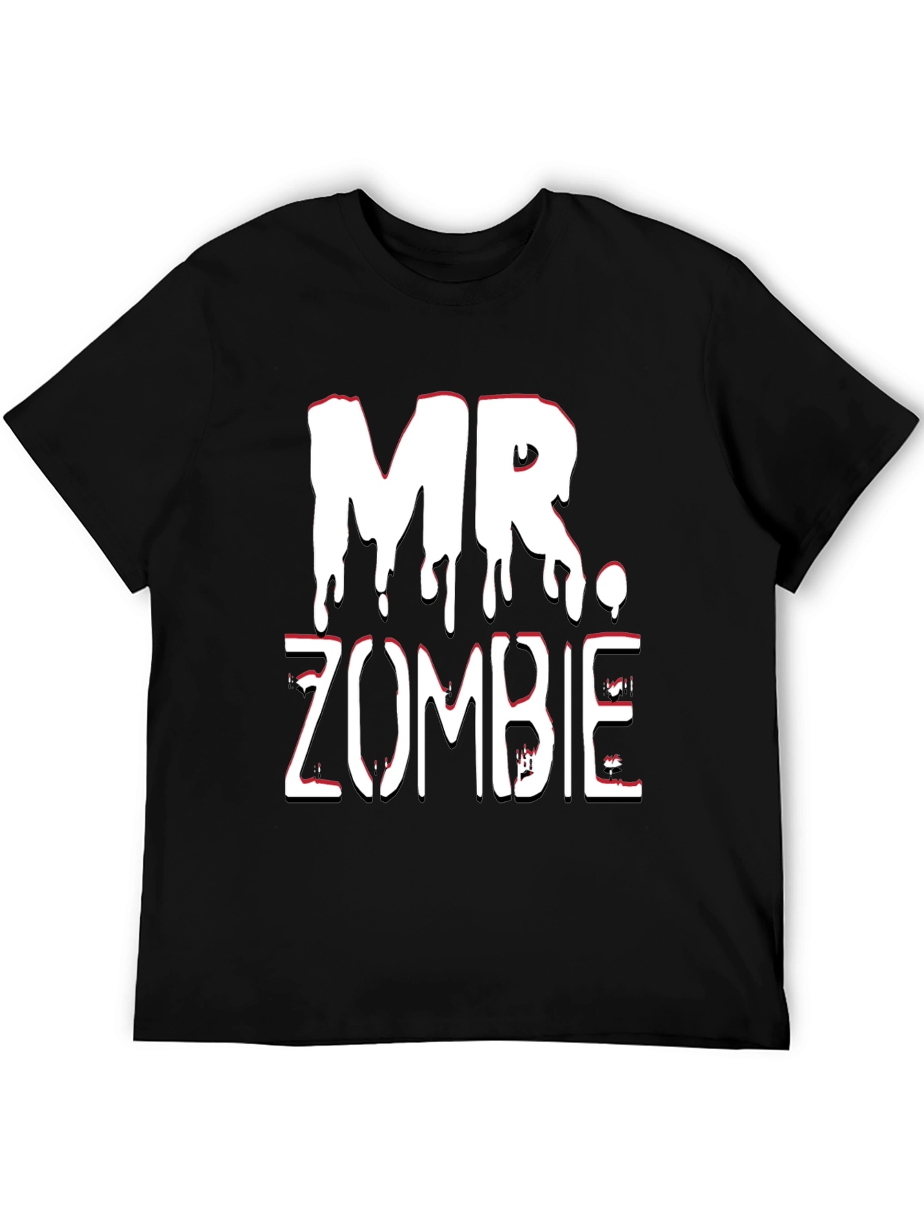 Mr. Zombie Graphic T-Shirt - Halloween Costume Tee