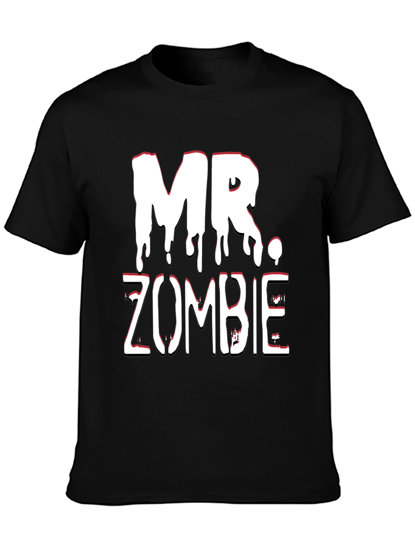 Mr. Zombie Graphic T-Shirt - Halloween Costume Tee
