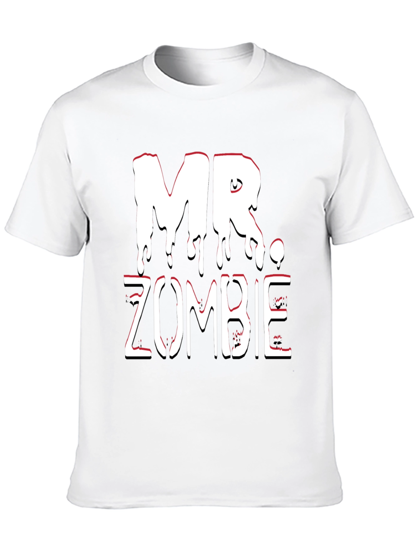 Mr. Zombie Graphic T-Shirt - Halloween Costume Tee
