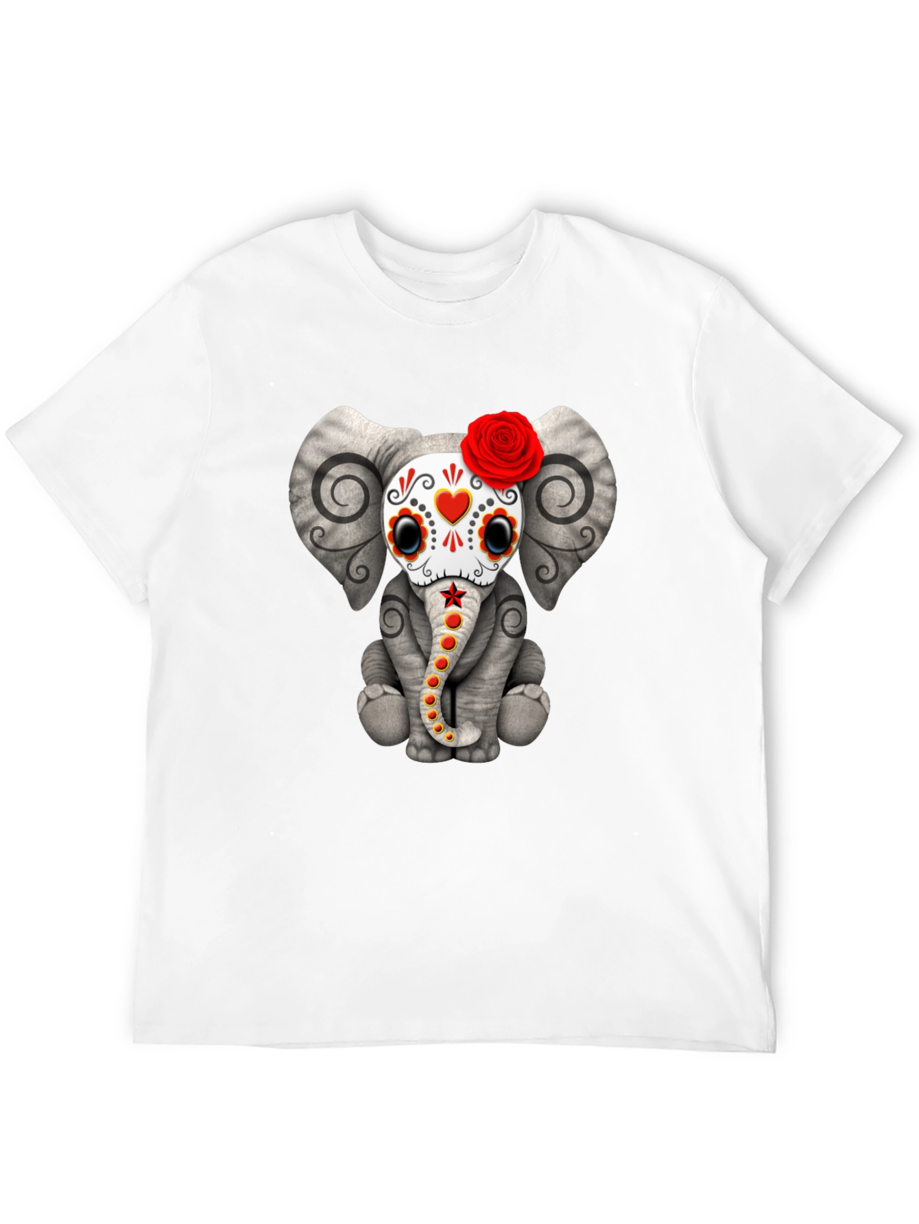Elephant Sugar Skull T-Shirt