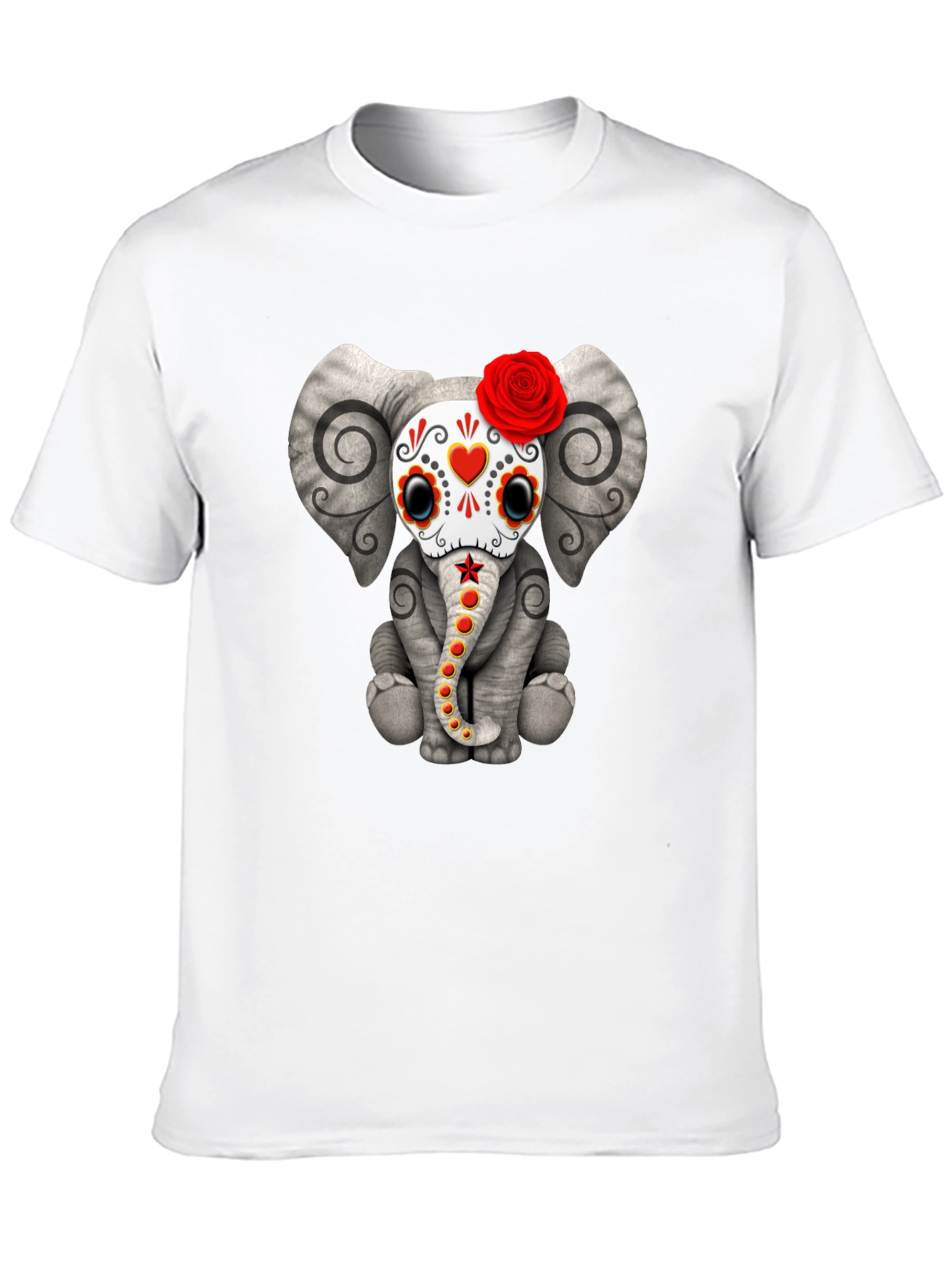 Elephant Sugar Skull T-Shirt