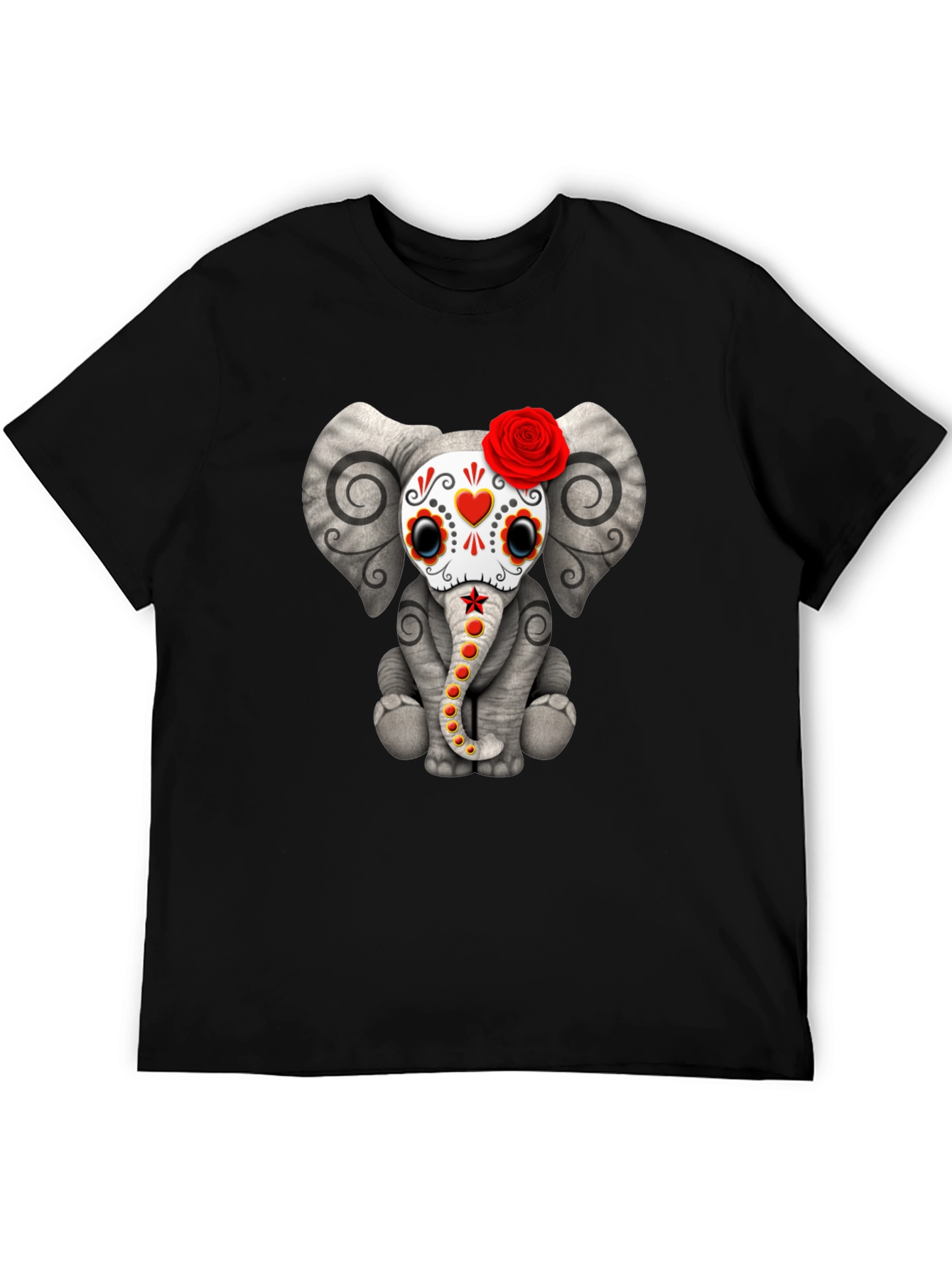 Elephant Sugar Skull T-Shirt