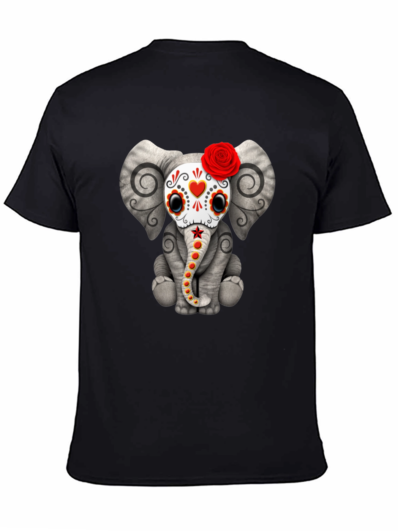 Elephant Sugar Skull T-Shirt