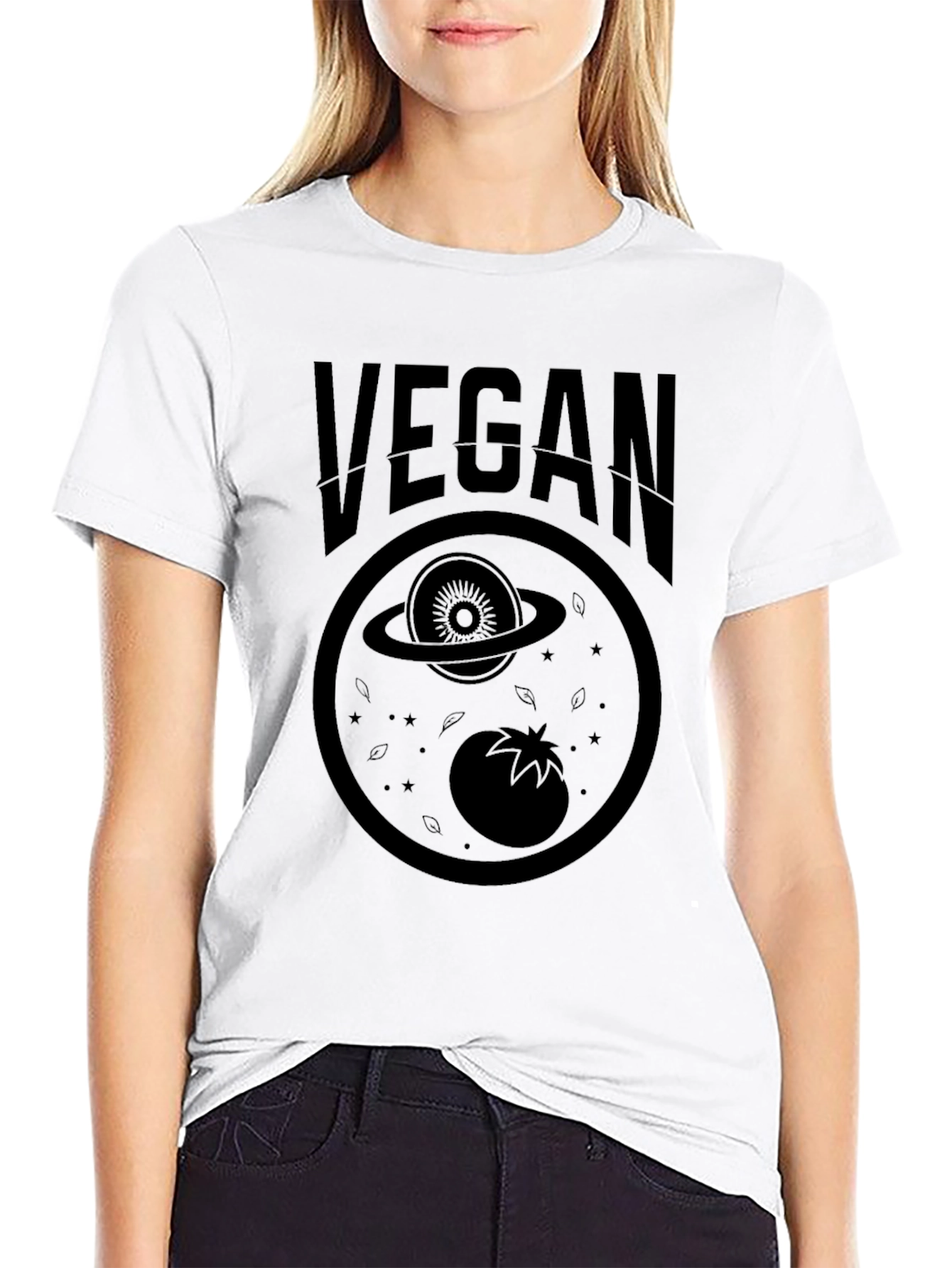 Vegan Planet Tee - Stylish & Comfortable