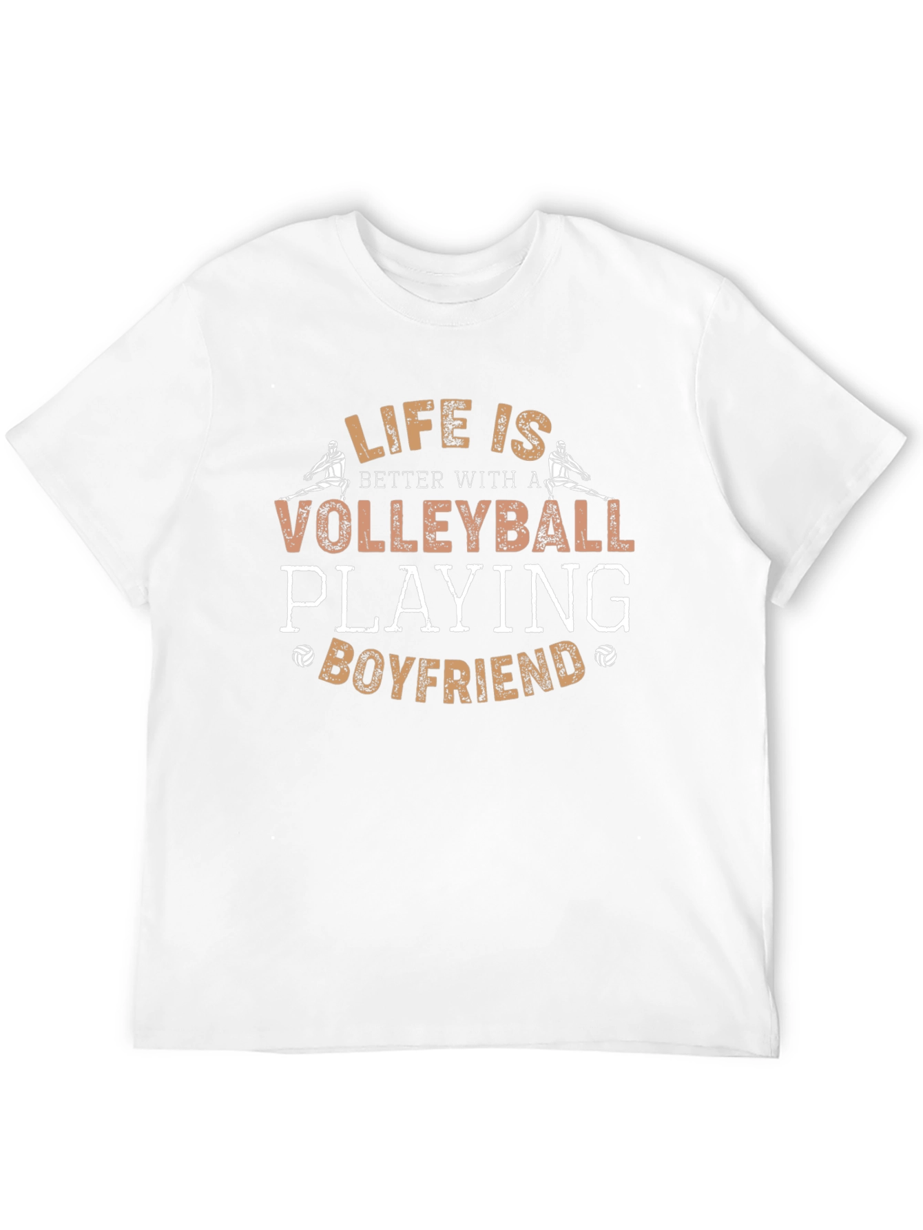 Volleyball Boyfriend Graphic T-Shirt