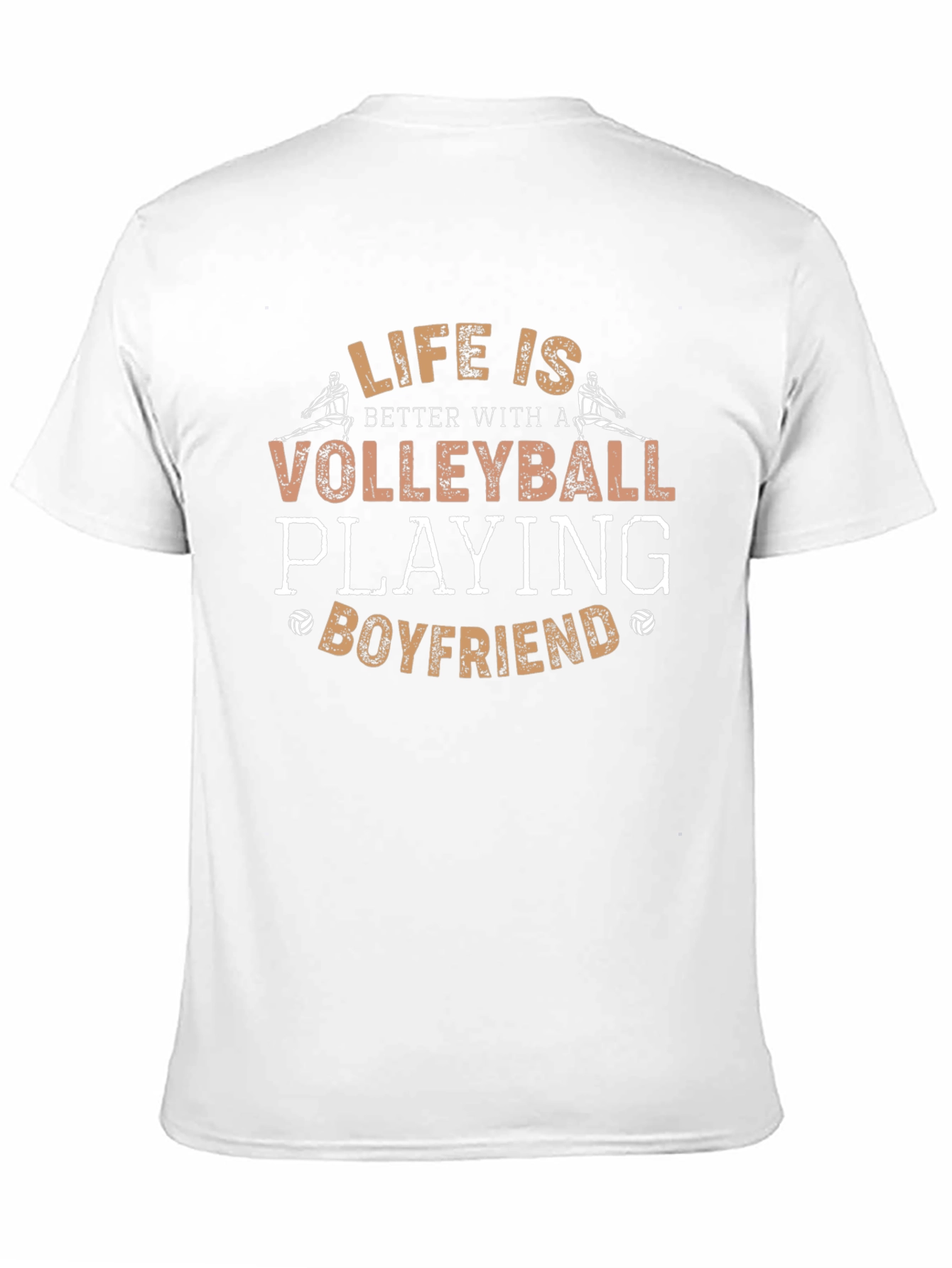 Volleyball Boyfriend Graphic T-Shirt