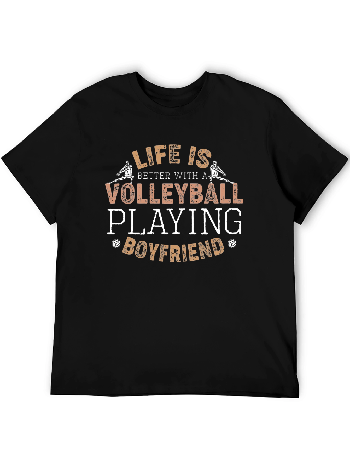 Volleyball Boyfriend Graphic T-Shirt