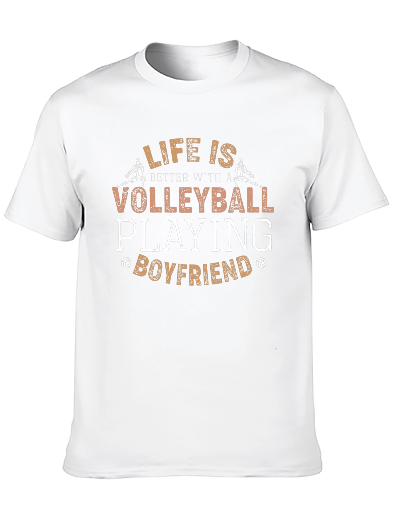Volleyball Boyfriend Graphic T-Shirt