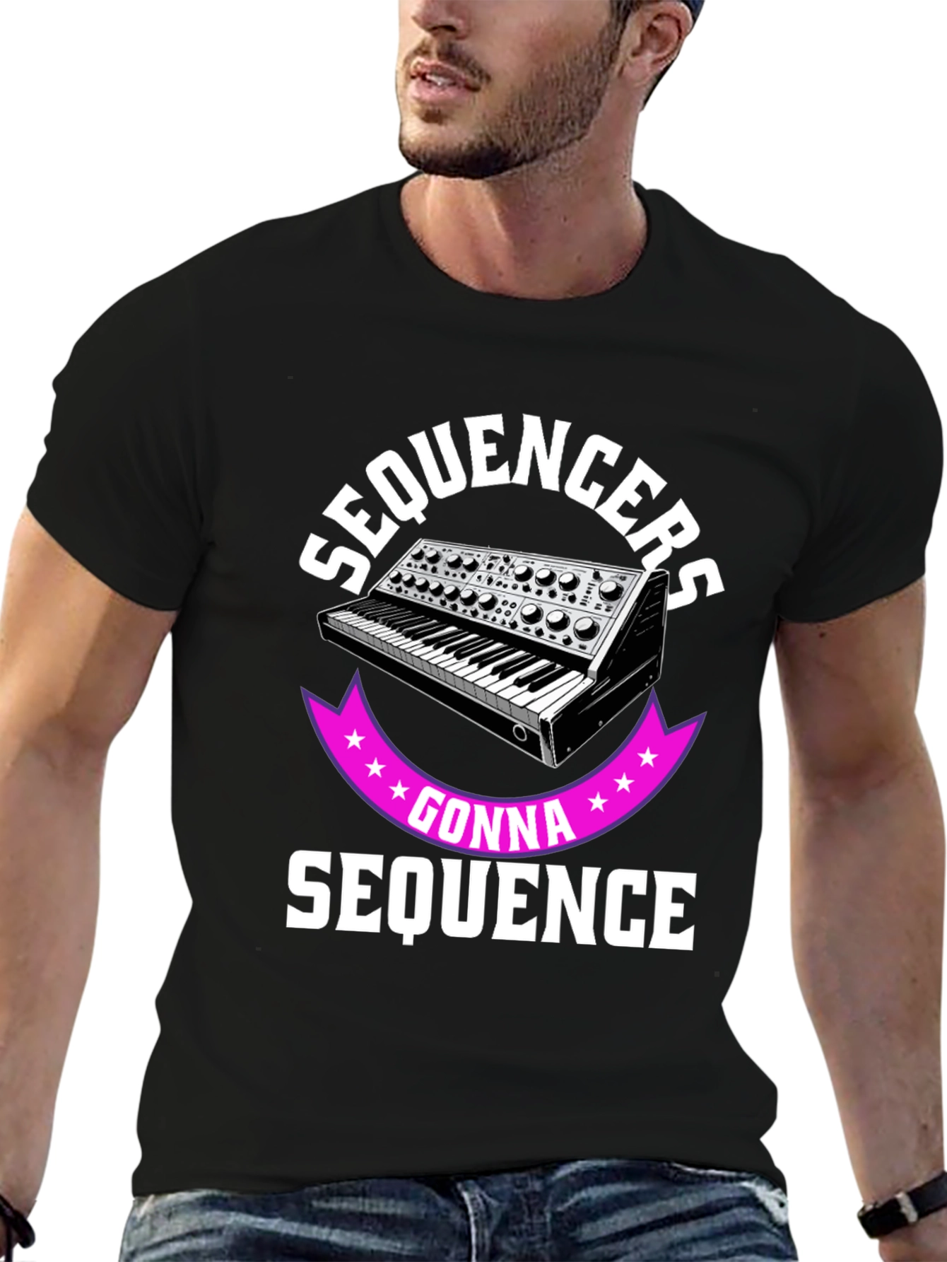 Sequencer T-Shirt - Electronic Music Producer Tee