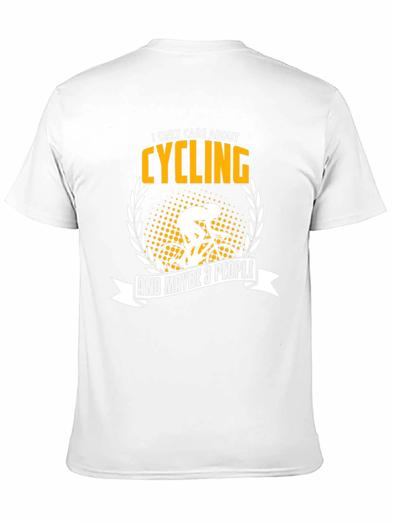 Cycling Fan T-Shirt - I Only Care About Cycling...