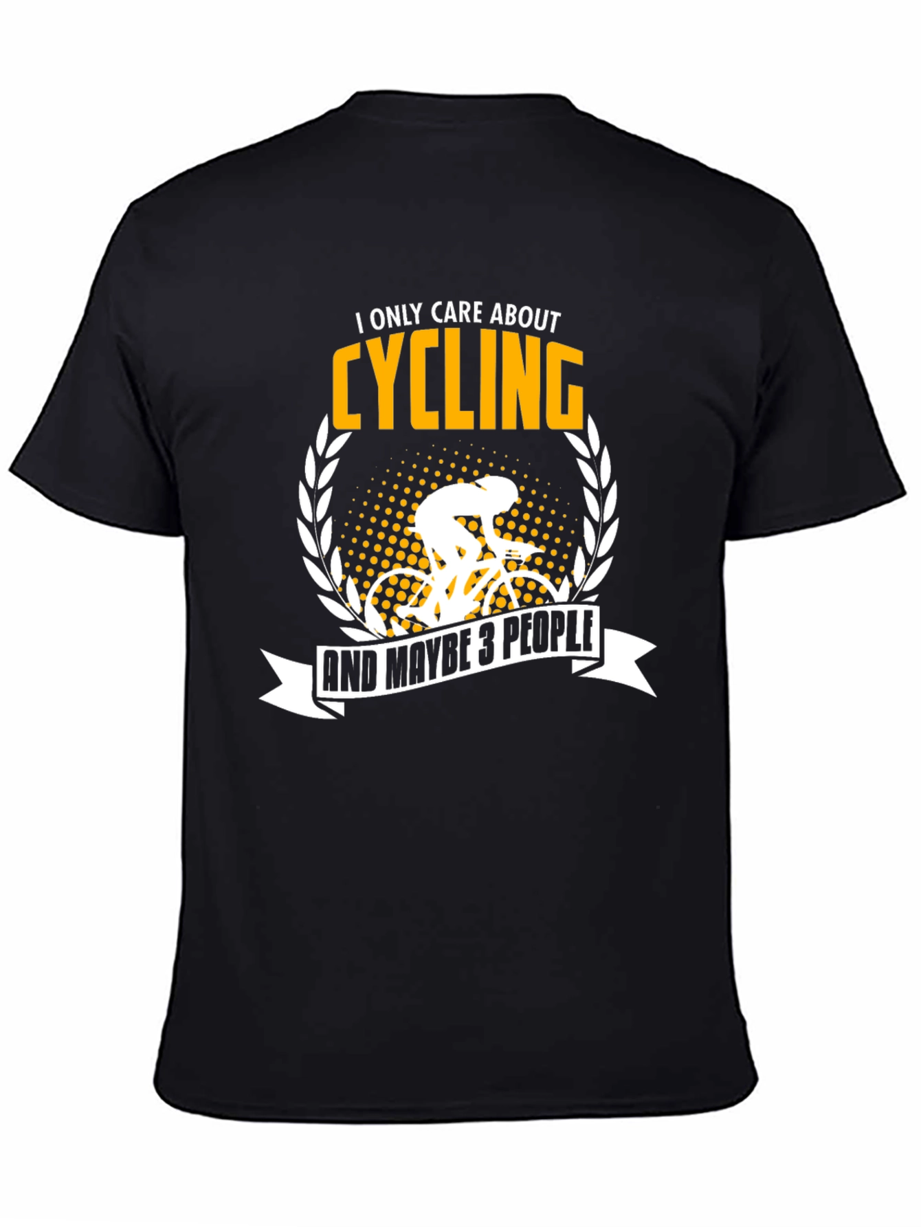 Cycling Fan T-Shirt - I Only Care About Cycling...