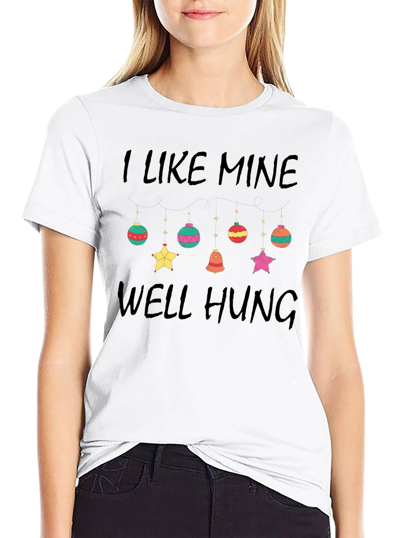 Well Hung Christmas T-Shirt