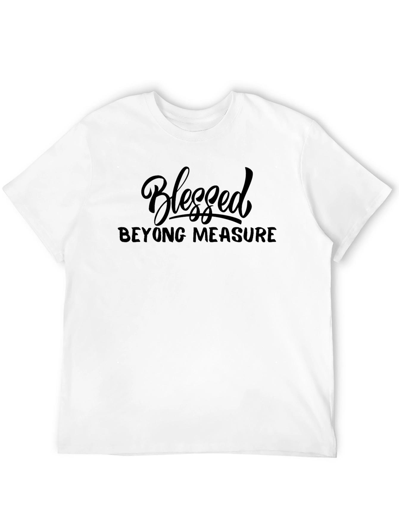 Blessed Beyond Measure Black T-Shirt