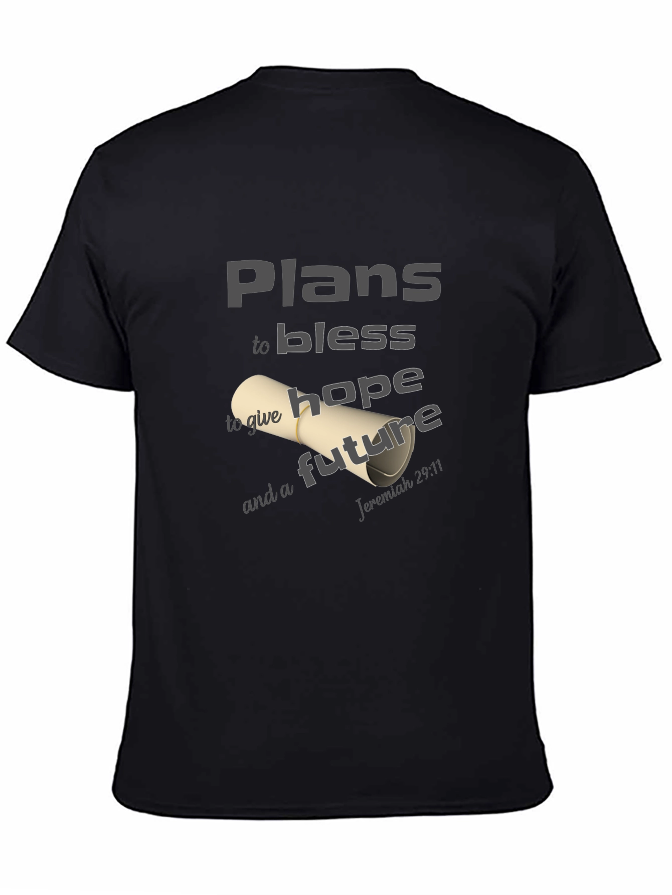Plans to Bless T-Shirt - Hope & Future Design