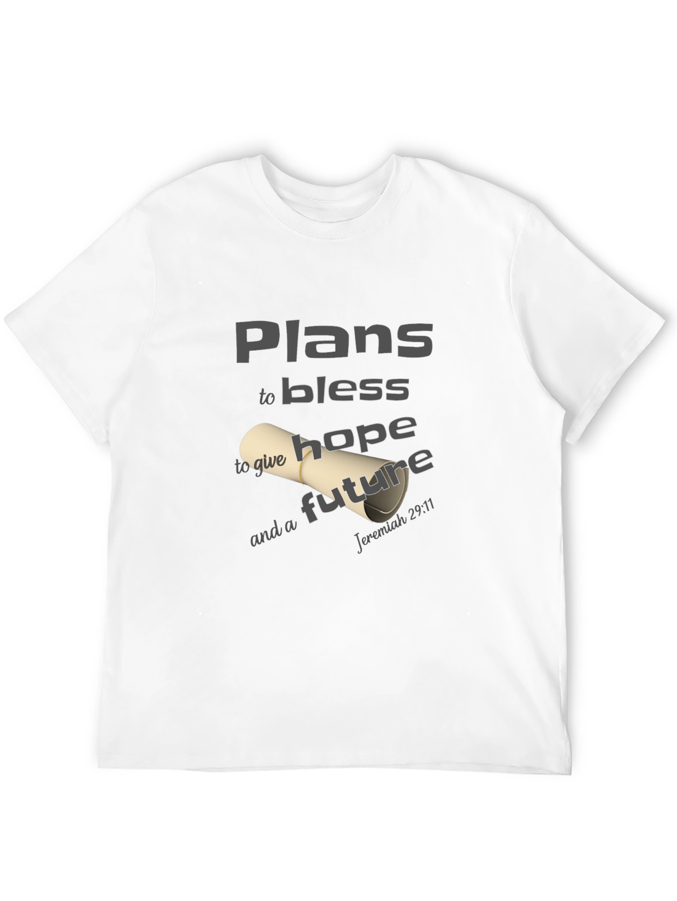 Plans to Bless T-Shirt - Hope & Future Design