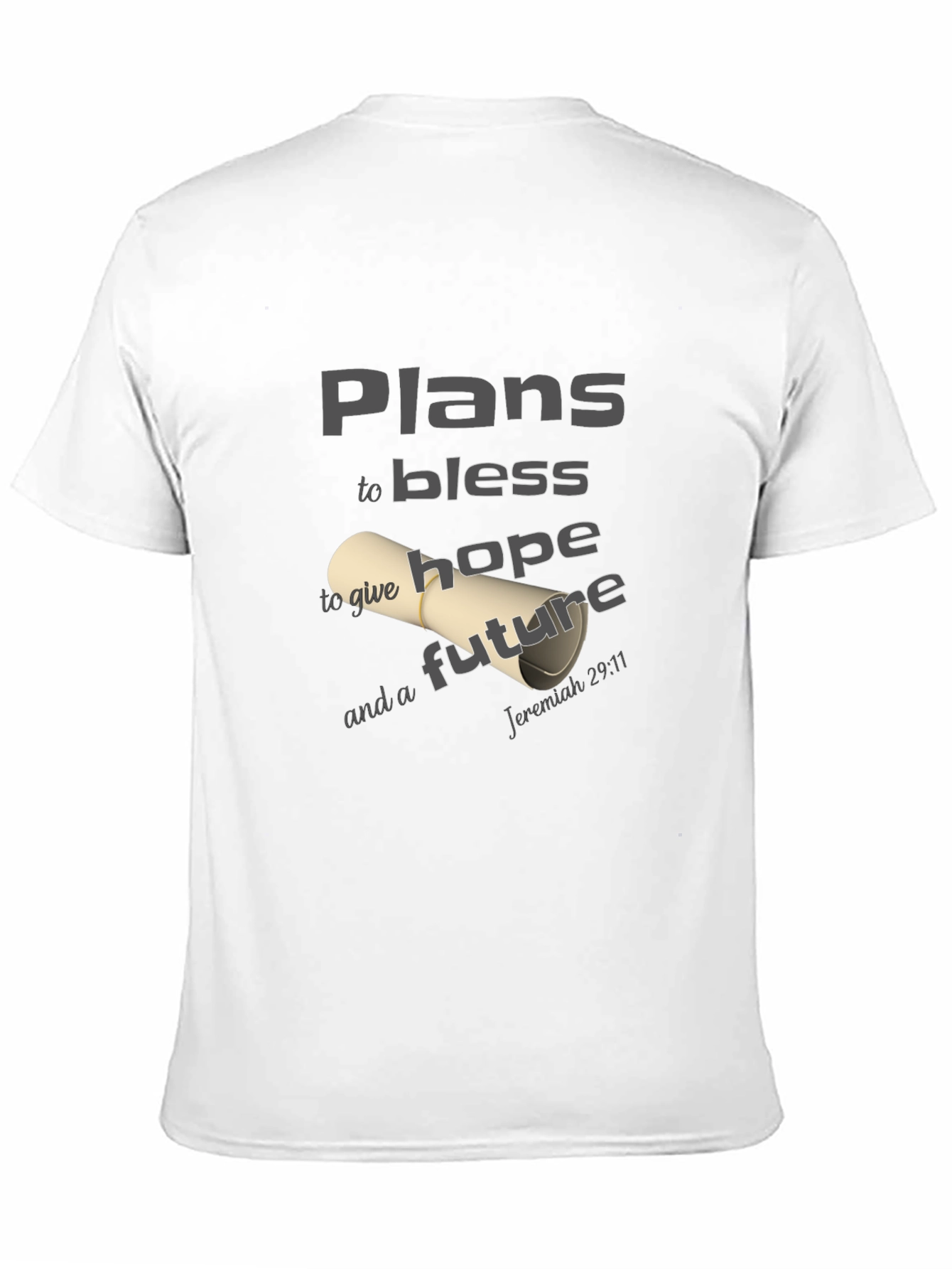 Plans to Bless T-Shirt - Hope & Future Design
