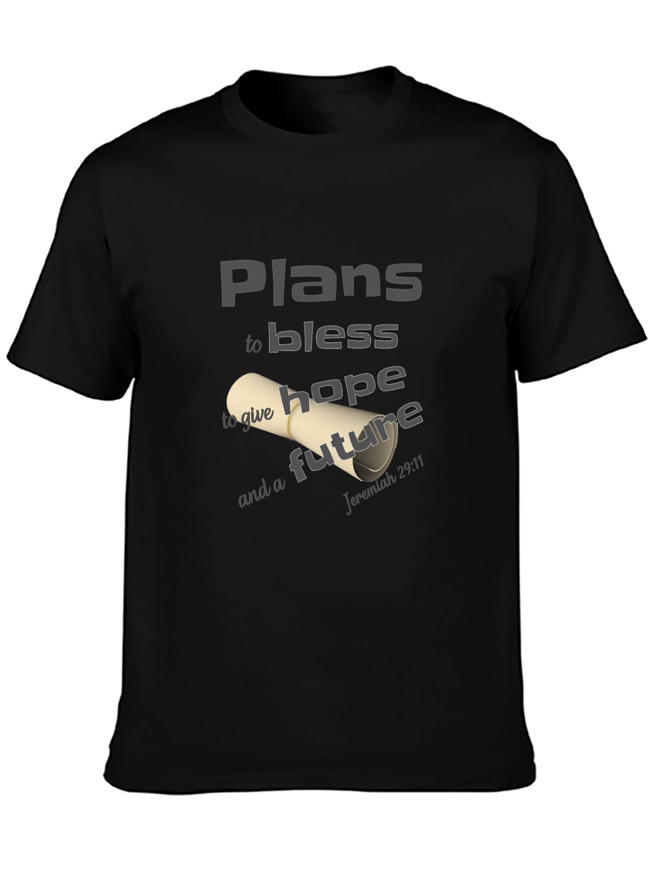 Plans to Bless T-Shirt - Hope & Future Design